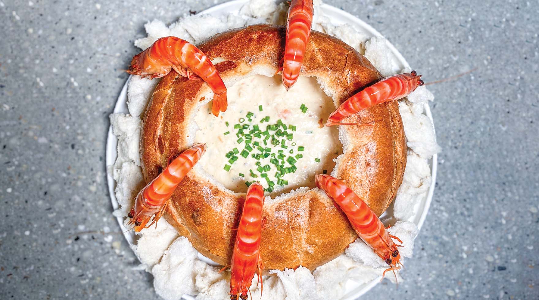 Prawn and Crab Cob Loaf - Catch & Cook