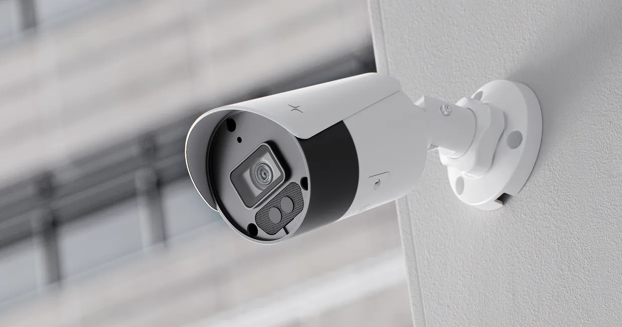 lumana ai video security lumana bullet camera render