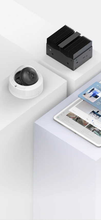 lumana ai video security 3d  product suite visualization