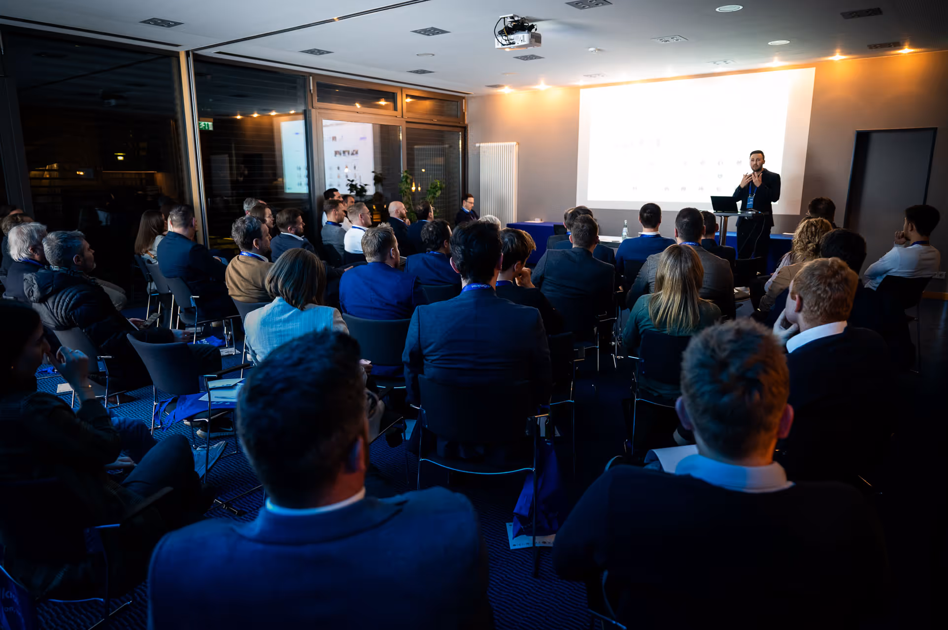 Präsentation im Event