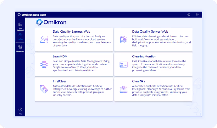 Omikron Data Suite