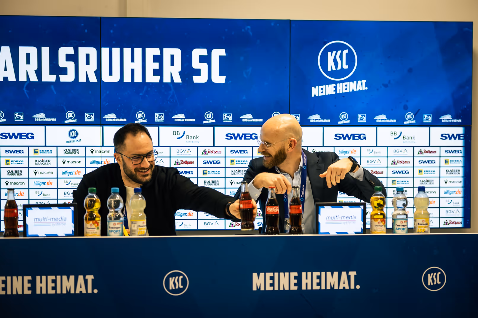 Jonas Rashedi und Albert Pusch