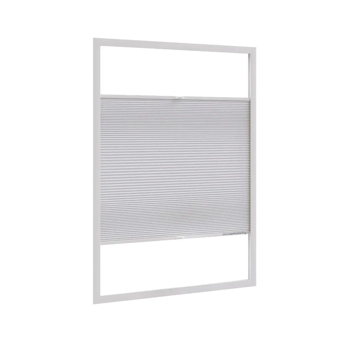 cno-raambekleding-plissegordijn-wit-frame-wit-3d-render