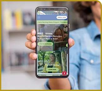 Girl reading on stairs