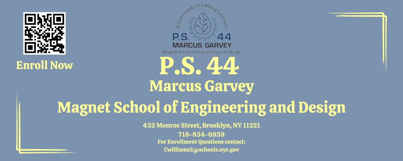 marcus garvey enrollment flyer