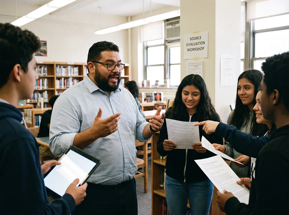 Beyond the Bookshelf: Teaching Information Literacy