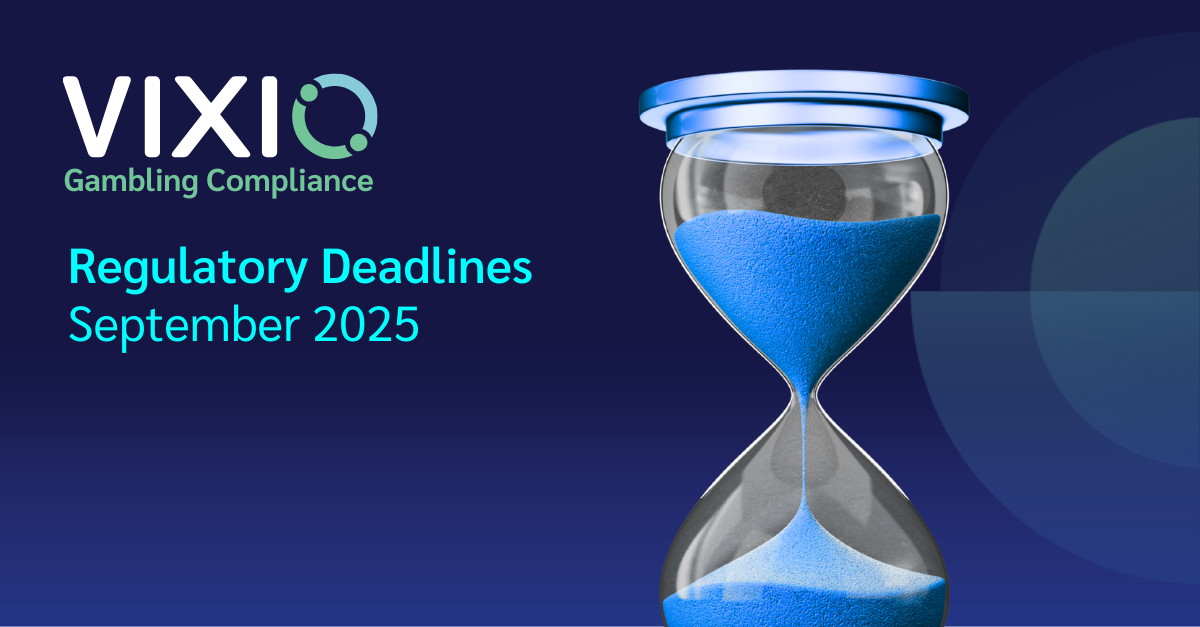 Gambling Regulatory Deadlines to Watch in September 2025