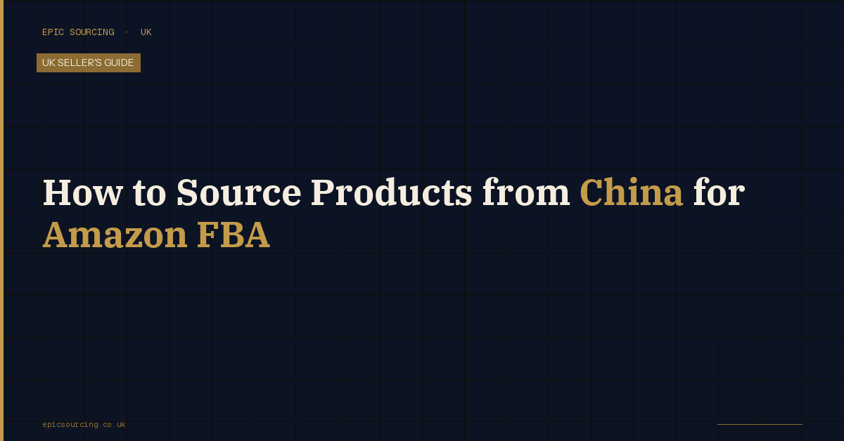 Cardboard boxes on a warehouse conveyor belt representing Amazon FBA fulfilment from China-sourced products for UK sellers