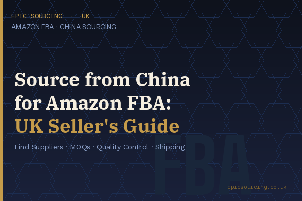 UK entrepreneur reviewing product samples from Chinese manufacturer for Amazon FBA business