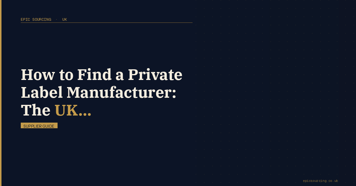 A UK entrepreneur reviewing product samples from a Chinese private label manufacturer