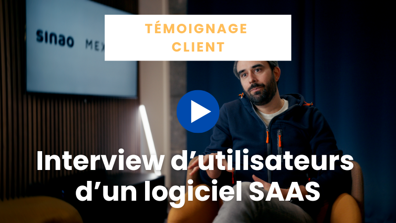 Vidéo témoignage client Sinao plateforme SaaS comptabilité - Blue Dot Production