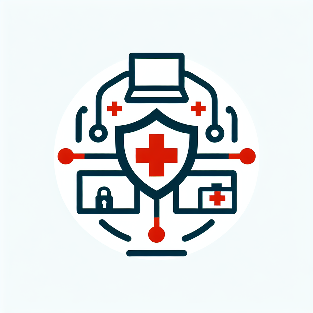 HIPAA cybersecurity illustration