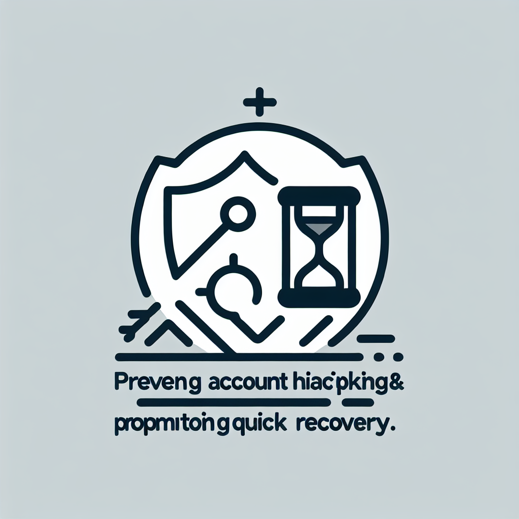 Illustration: account hijacking and shield