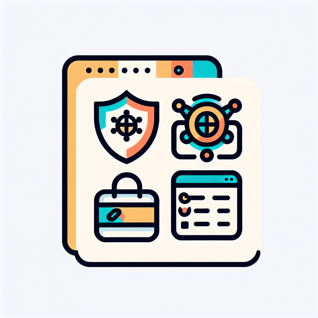 Digital certificate illustration