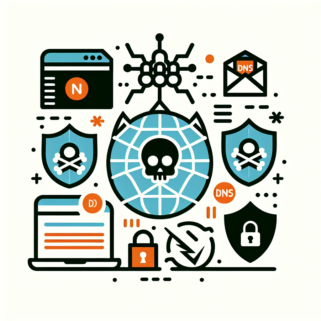 DNS poisoning illustration