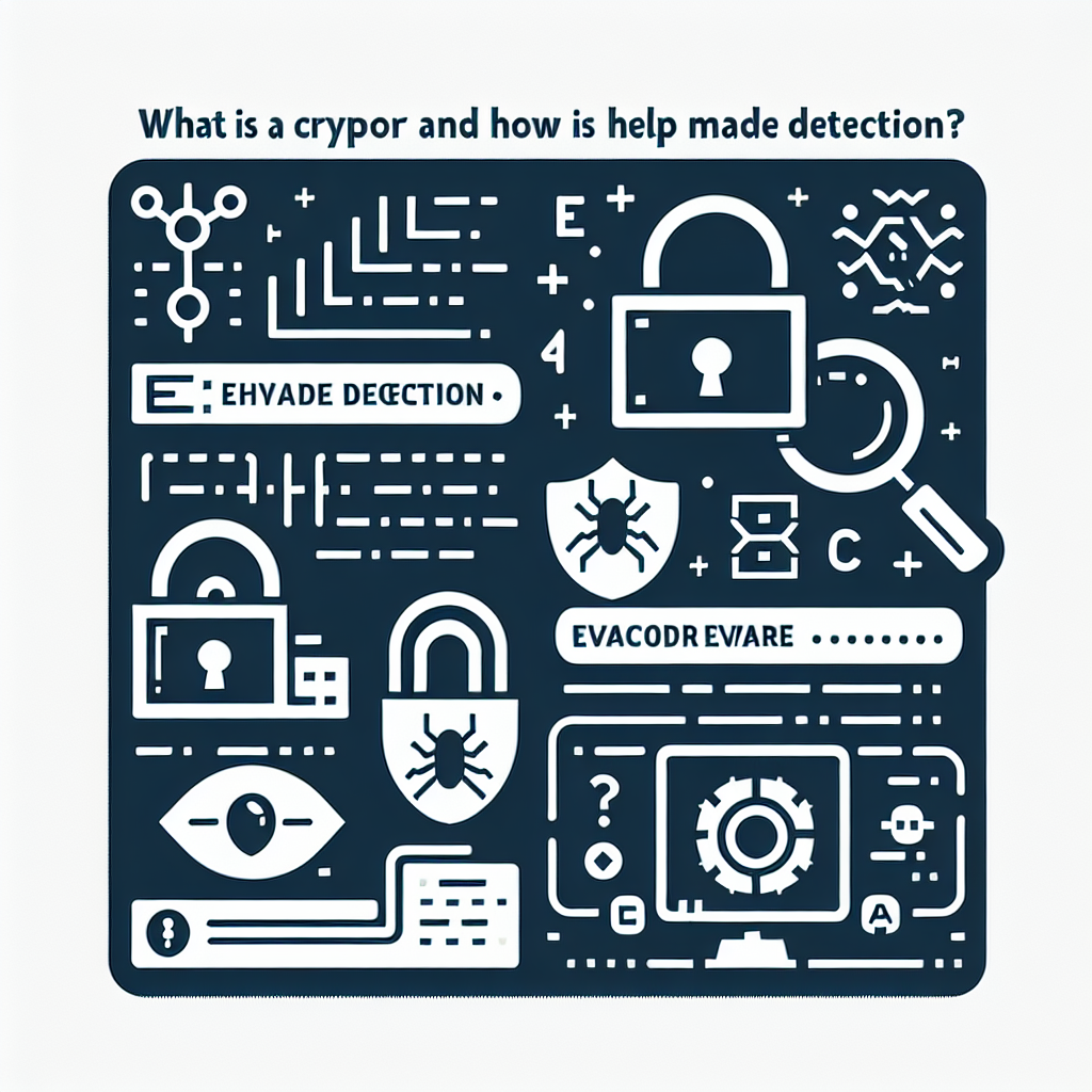 Illustration: cryptor hiding malicious code