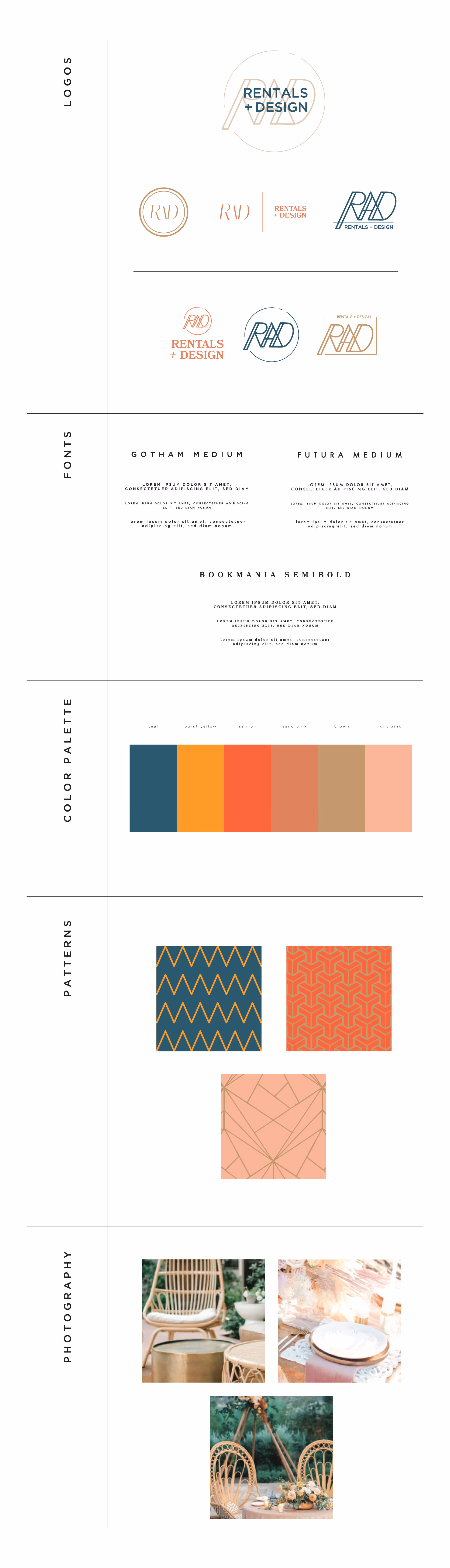 I spearheaded the development of fresh brand identities for multiple clients, including Liquid Caterers, RAD Rental and Design, CLN Agency, and Phoenix Narrative Blog, crafting cohesive visuals and distinct aesthetics that communicate each brand’s unique story and values.