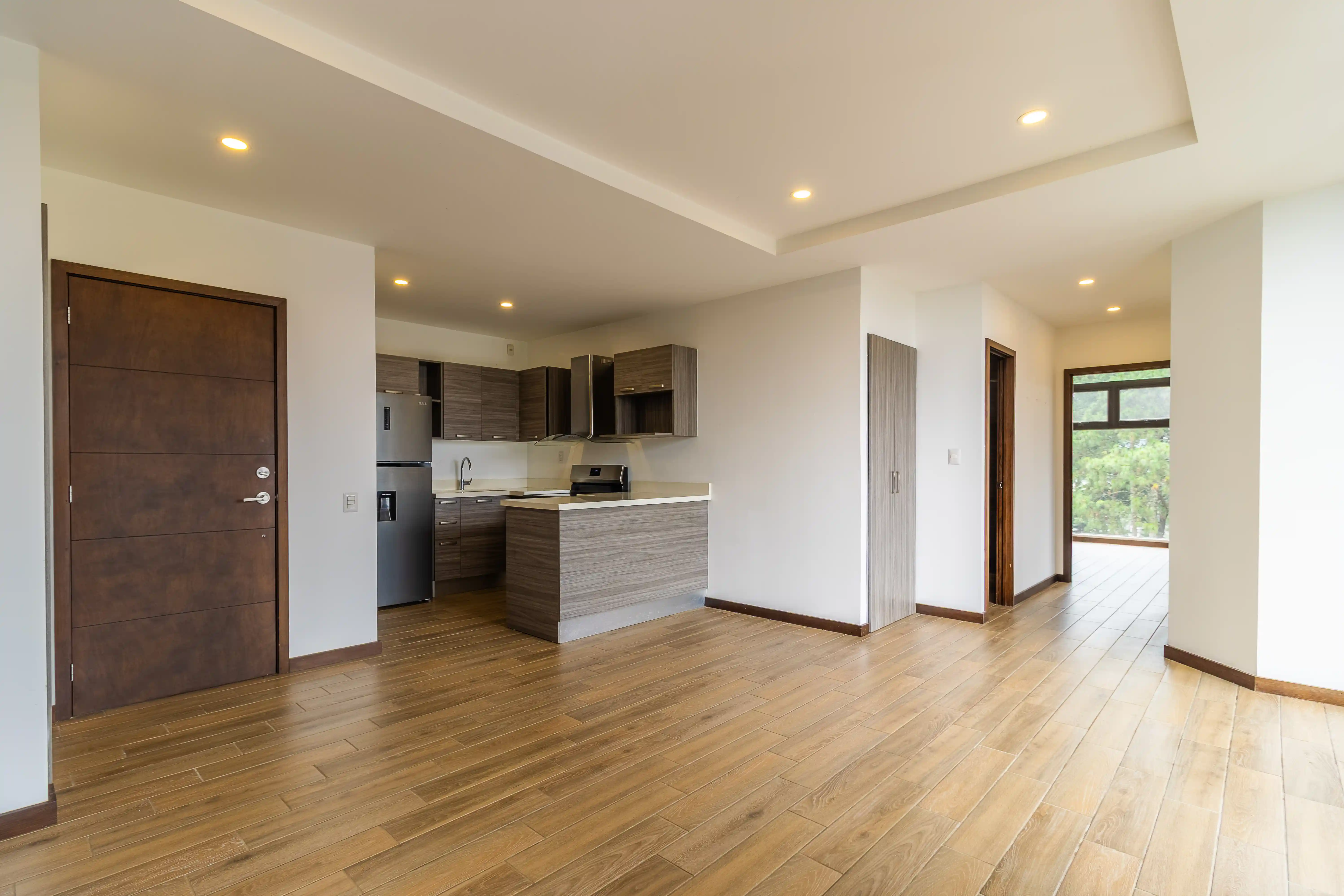 Apartamentos O2 - Sala, comedor, cocina