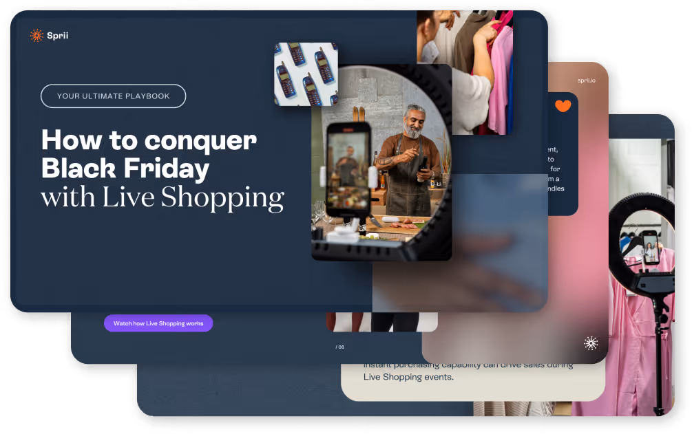 How to conquer Black Friday with Live Shopping