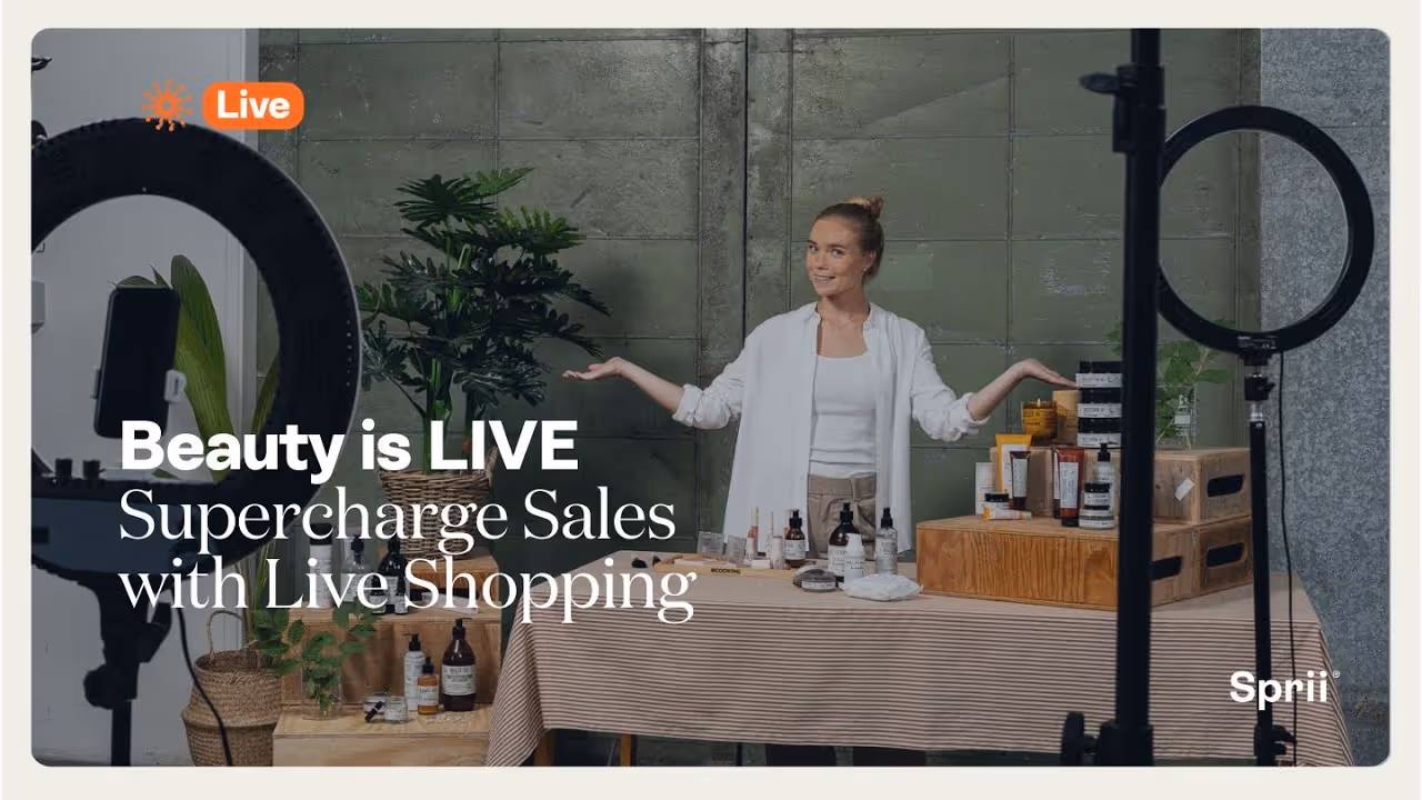 Beauty is LIVE: Supercharge Sales with Live Shopping