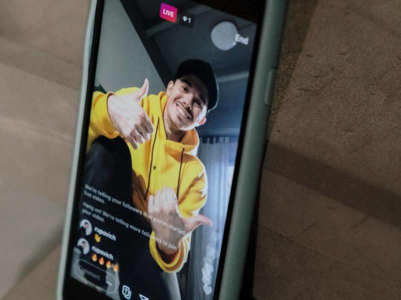 Instagram live | ELISA.io