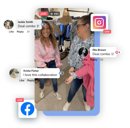 Samarbete kring live shopping | ELISA.io