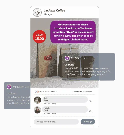 facebook comment sales 1 | ELISA.io