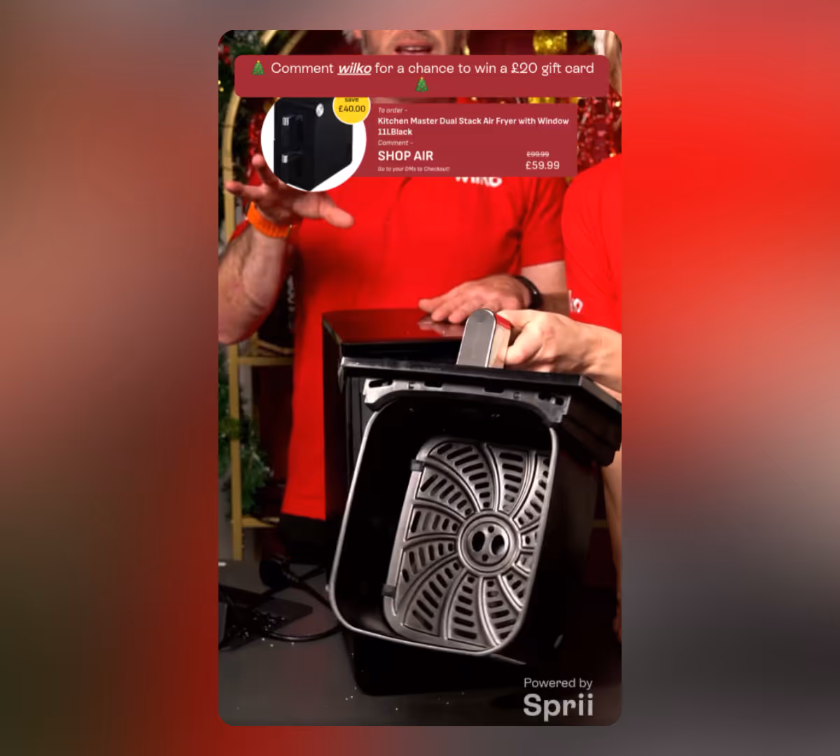 wilko’s Christmas Live turned 9.4K views and 4.6K comments into sales