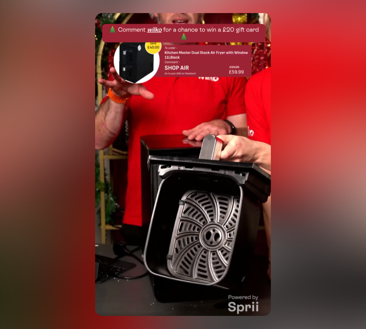 wilko’s Christmas Live turned 9.4K views and 4.6K comments into sales