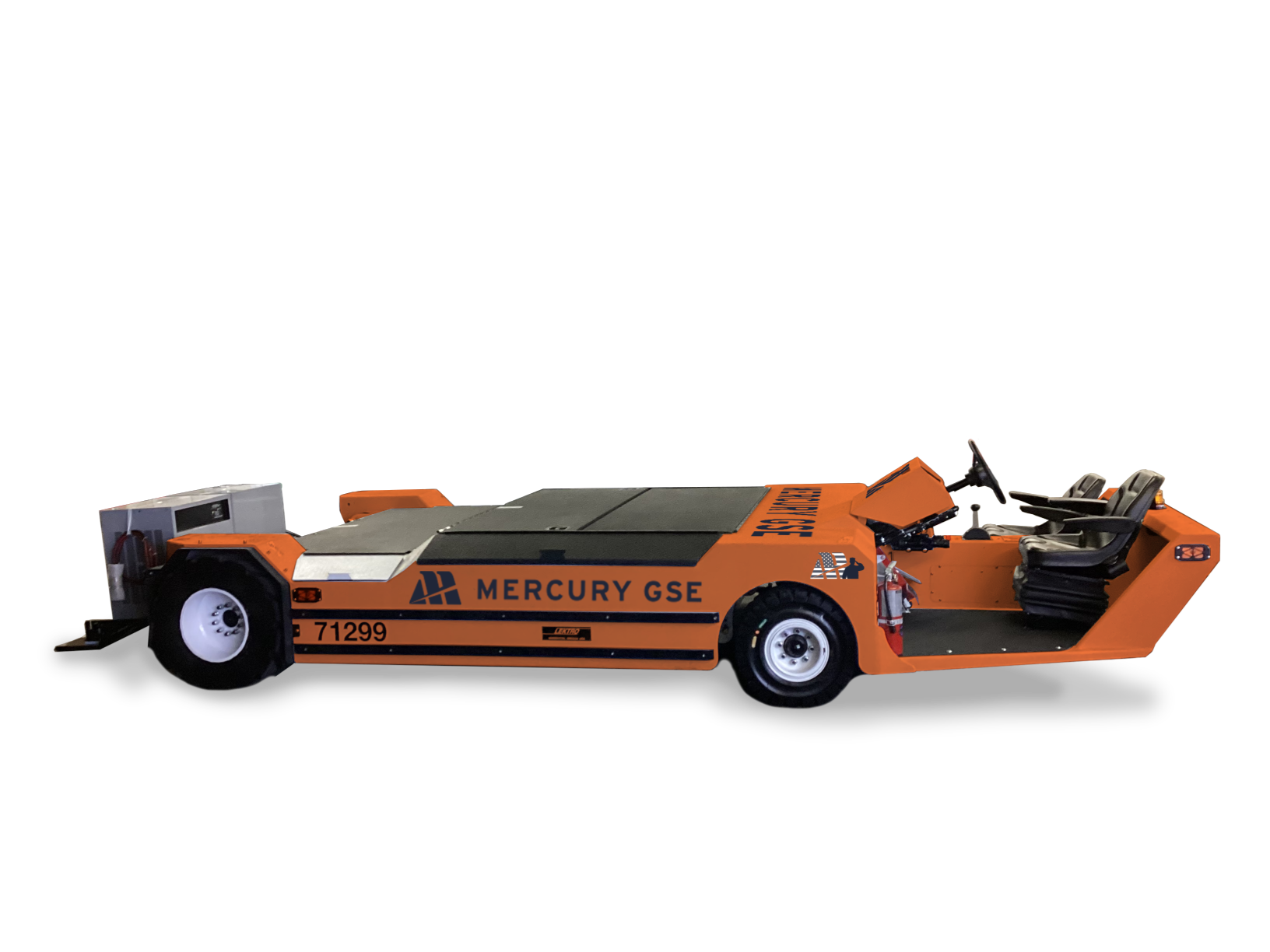 Oshkosh LEKTRO 89 All-Electric Towbarless Aircraft Tow Tractor