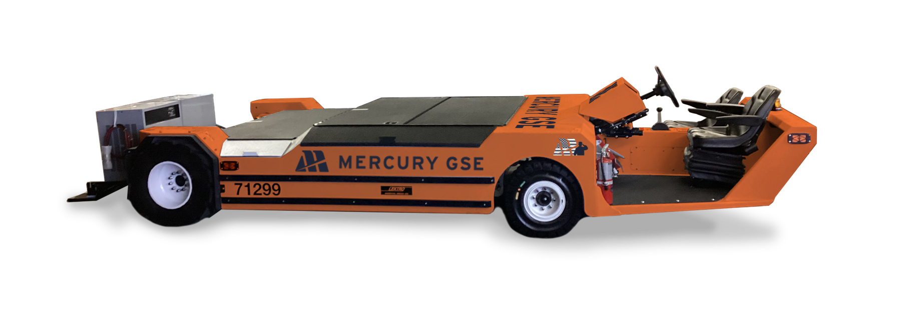 Oshkosh LEKTRO 89 All-Electric Towbarless Aircraft Tow Tractor