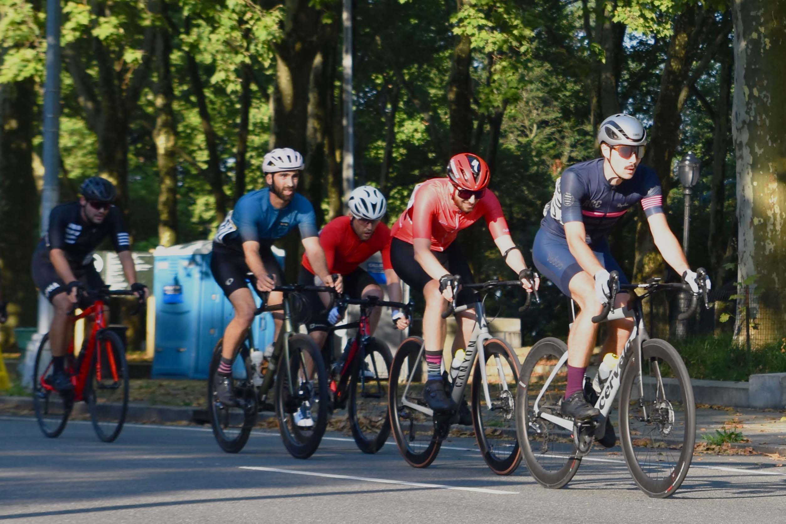 Road cycling rides in NYC