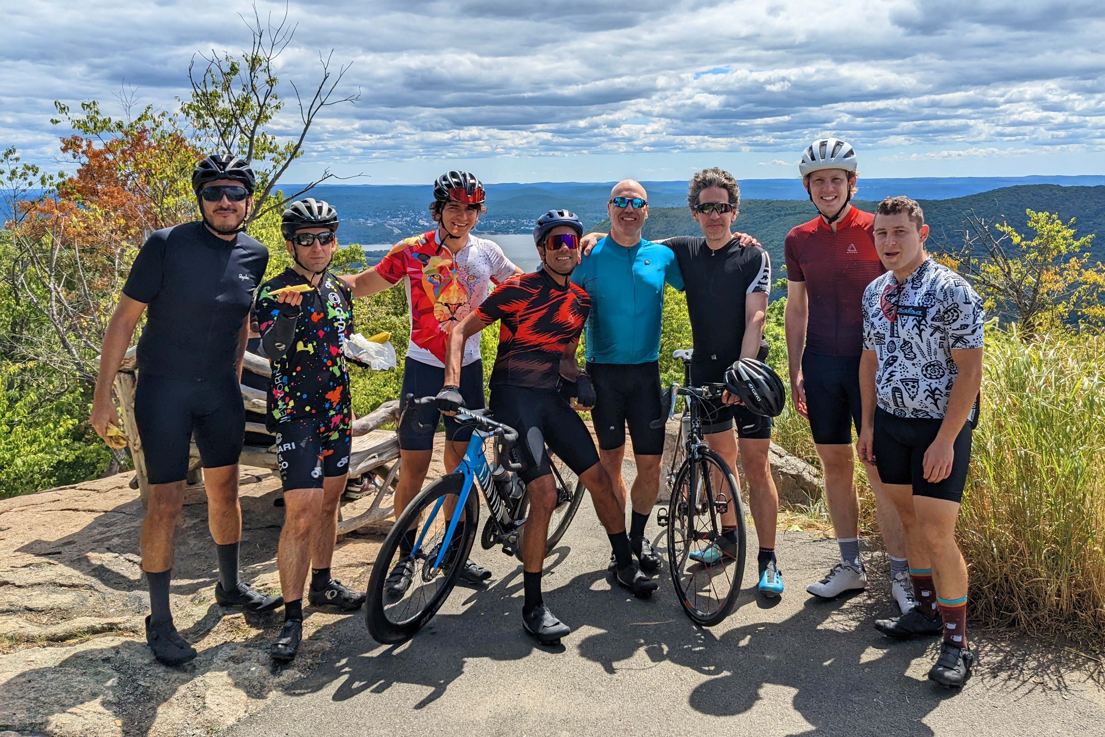 Road cycling rides in NYC