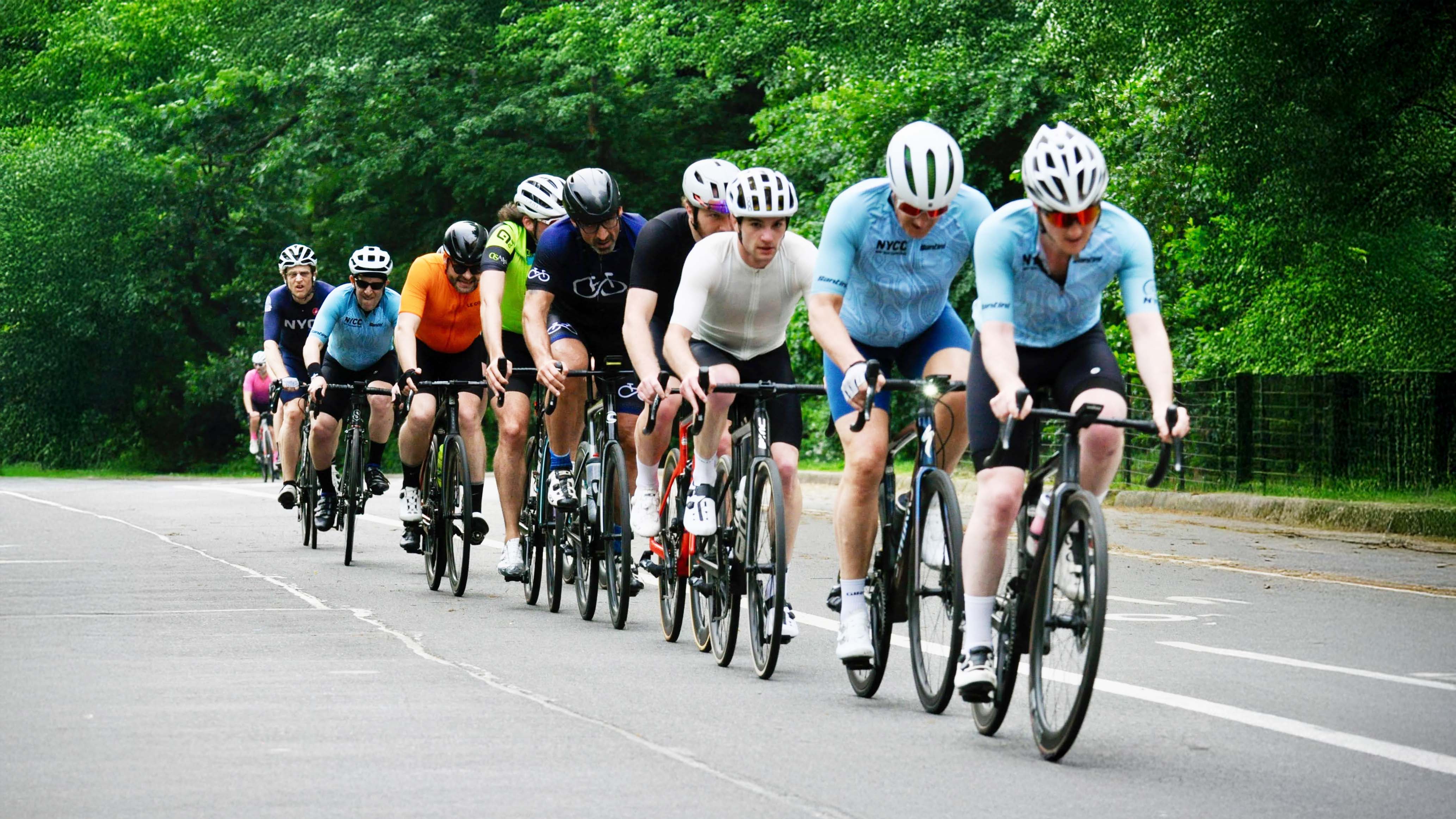 Road cycling rides in NYC