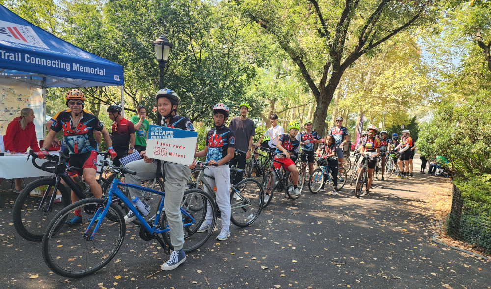 Road cycling rides in NYC