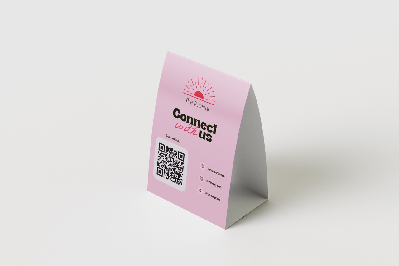 Table tent card