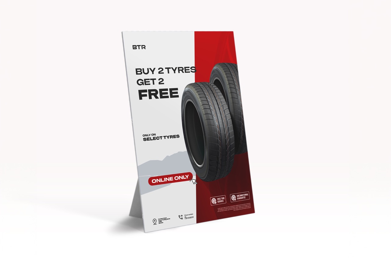 Counter strut card