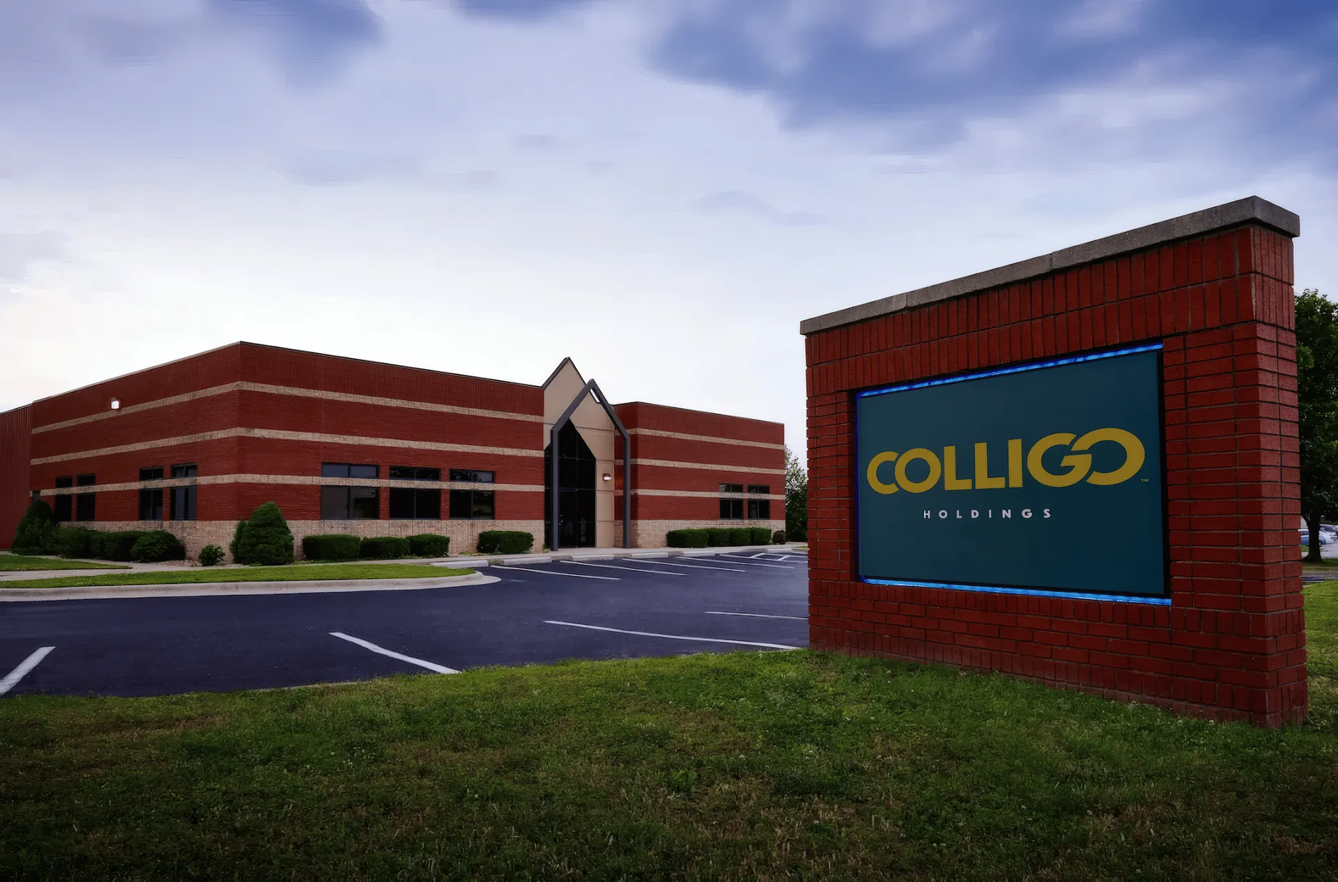 Colligo Holdings headquarters and sign at 1845 W Arbor, Springfield, Missouri
