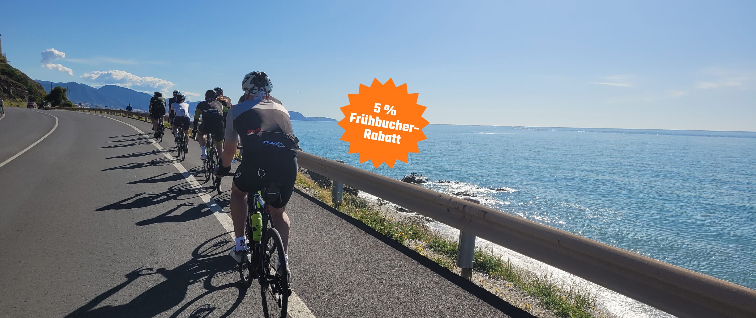 Frühjahr-Rennradcamp Almería 2026 – Jetzt 5 % Frühbucher-Rabatt sichern!
