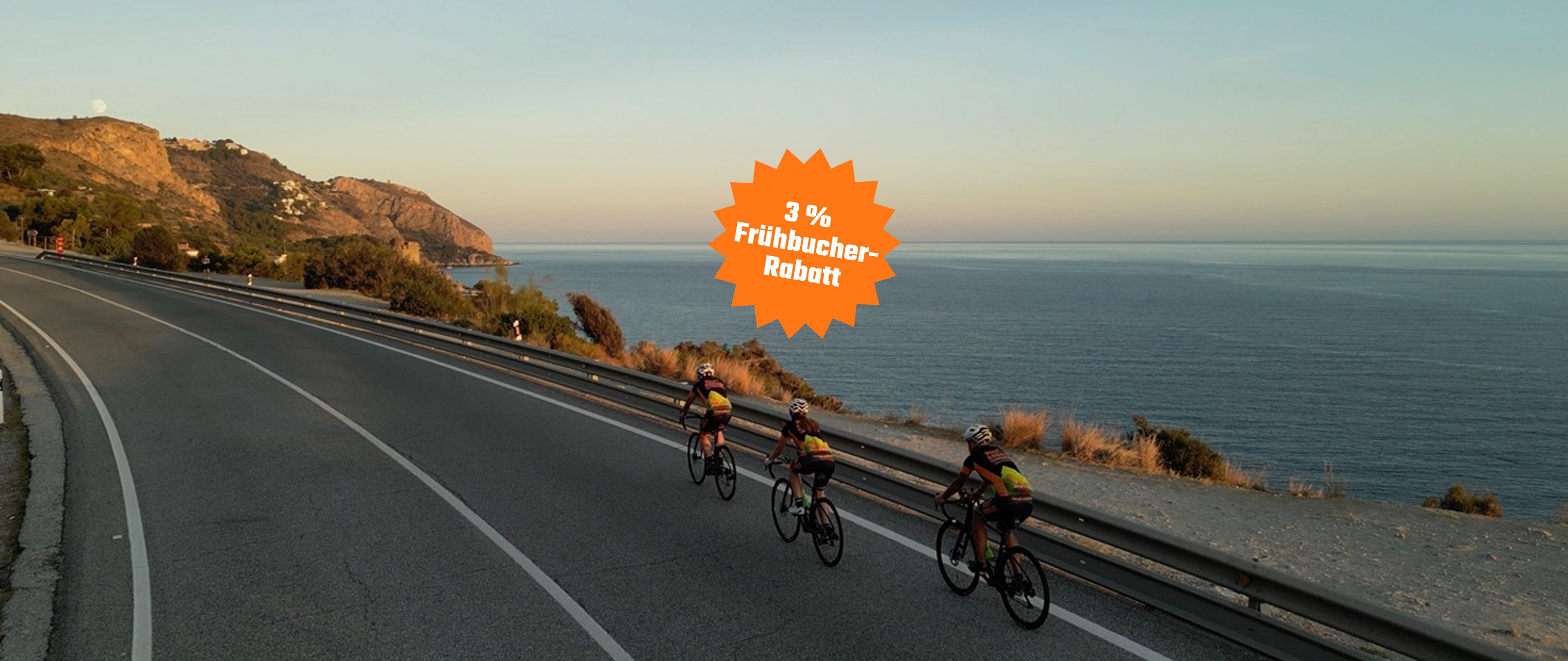 Frühjahr-Rennradcamp Torrox / Málaga 2026 – Jetzt 3 % Frühbucher-Rabatt sichern bis 30.11.25!