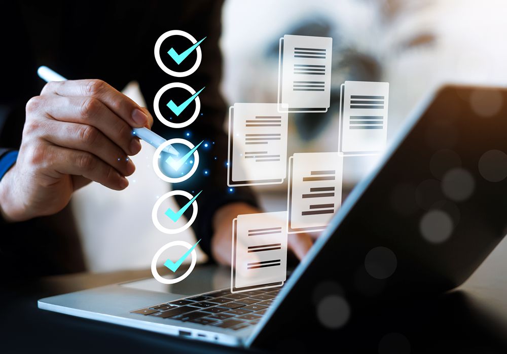 Evaluating RFP software against a feature checklist