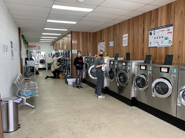 Clean Modern Laundry interior with Coins and Credit card payment BERWICK VIC