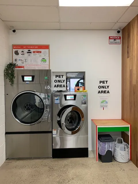 Sudzone Laundromat Berwick Village Large capacity Pet Bedding dedicated area