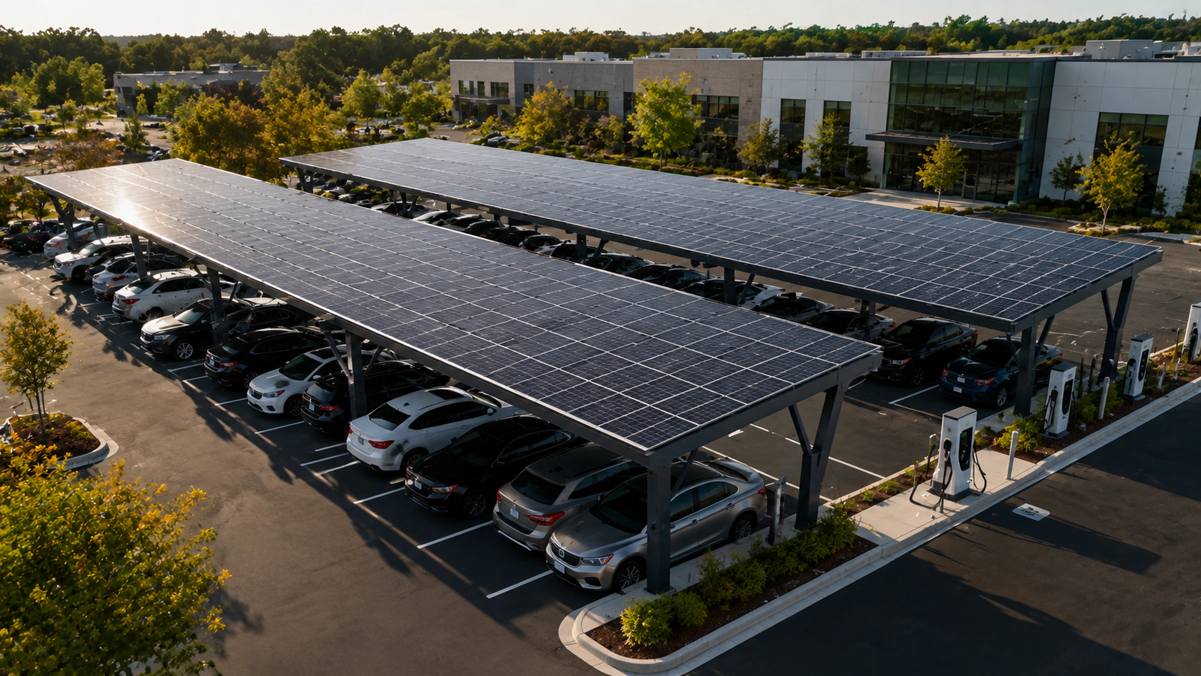 Solar Carports and Parking Canopies for NJ Businesses: Costs, Benefits, and Who They Make Sense For