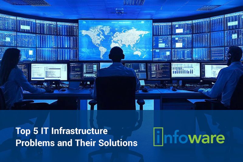 Top 5 IT Infrastructure Problems and Solutions for Businesses