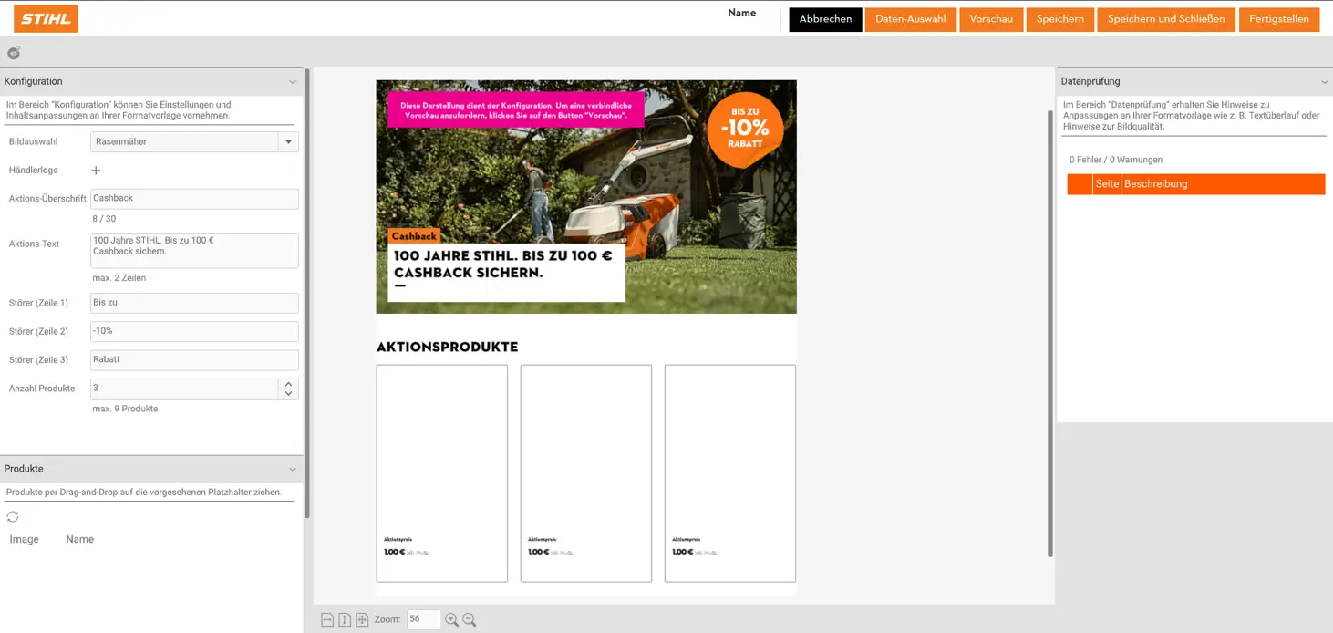 STIHL Relatial Editor