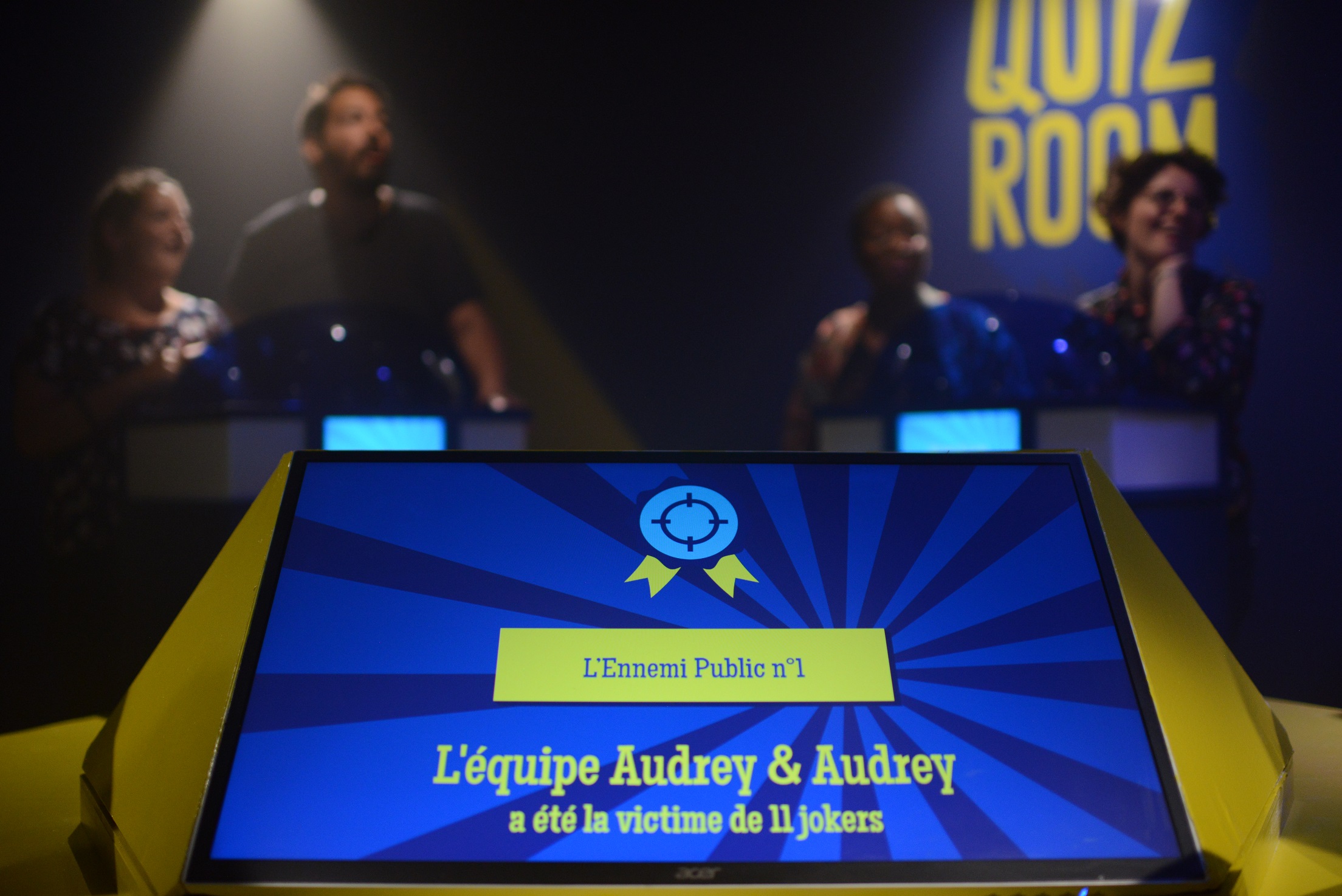 Ennemi public chez Quiz Room