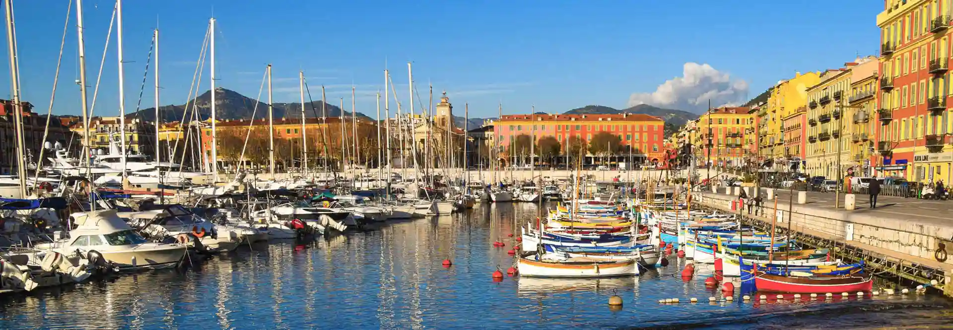 image paysage port nice