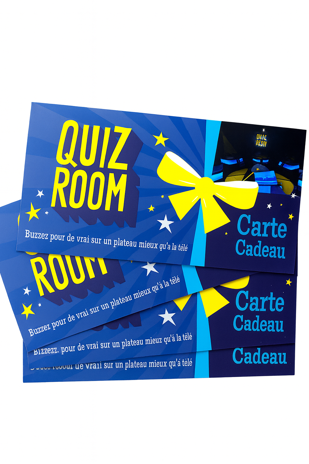 carte cadeau quiz room