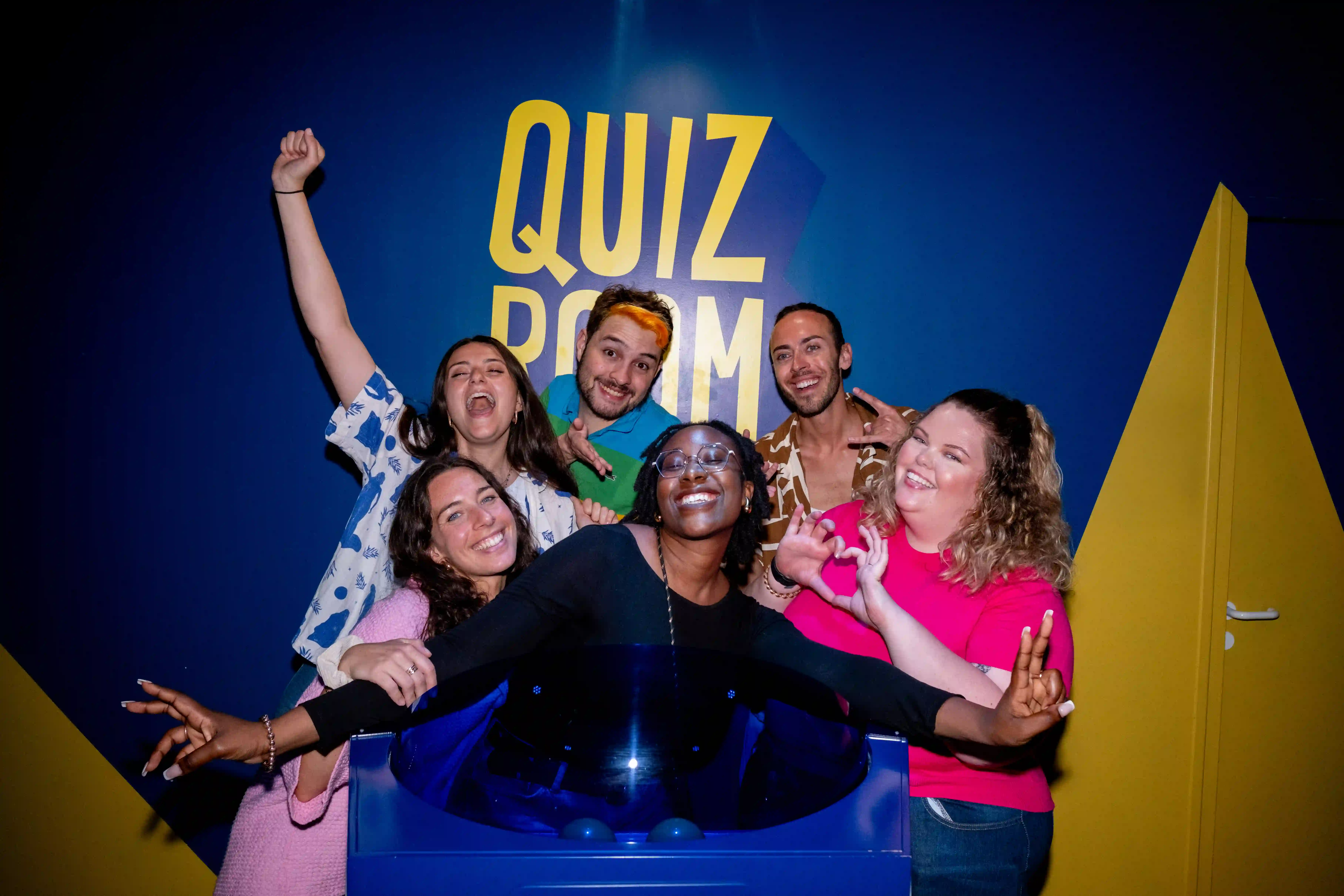 Quiz room content groupe